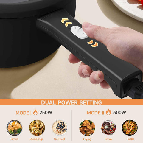 Controles de temperatura Dezin 600W para cocinar rápido y seguro