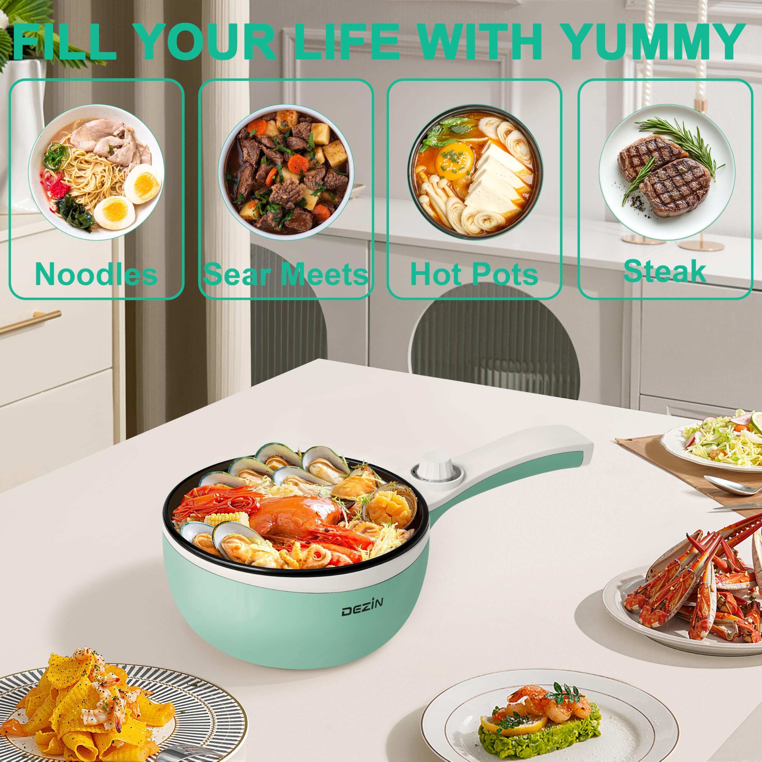 Regalo ideal: Dezin Hot Pot con acabado elegante y práctico.