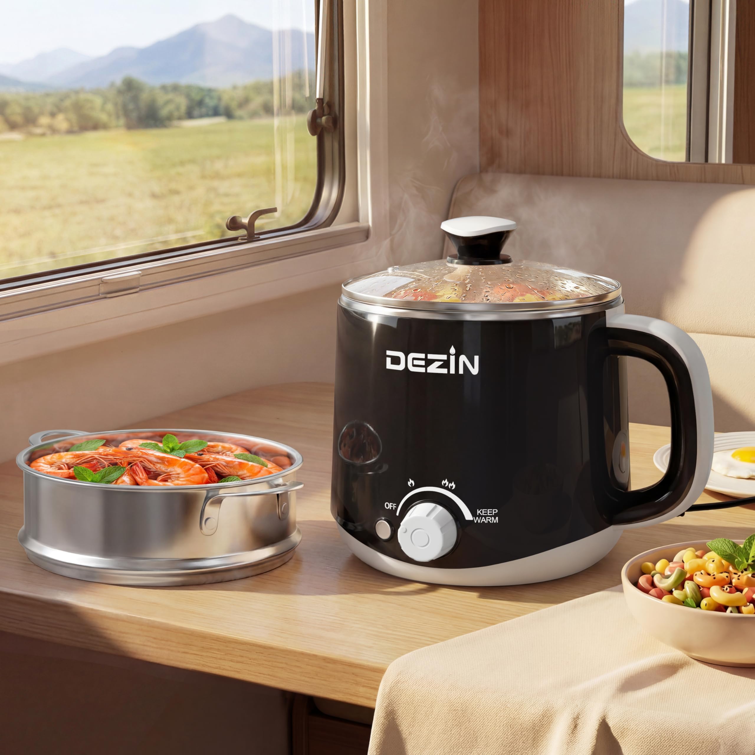 Dezin Interior acero304, fácil limpieza y superficie resistente a manchas.