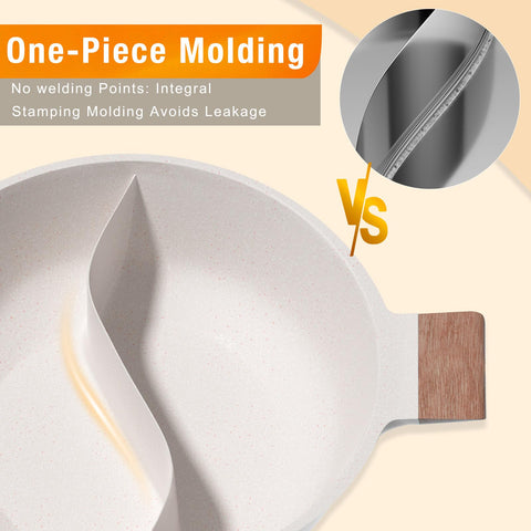 Diámetro de 12 pulgadas para porciones familiares.