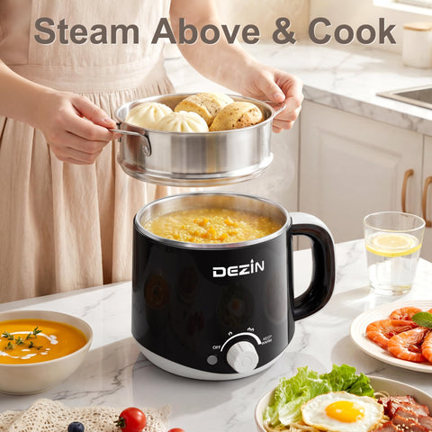 Dezin Tapa Cristal Resistente permite vigilar la cocción sin perder calor.