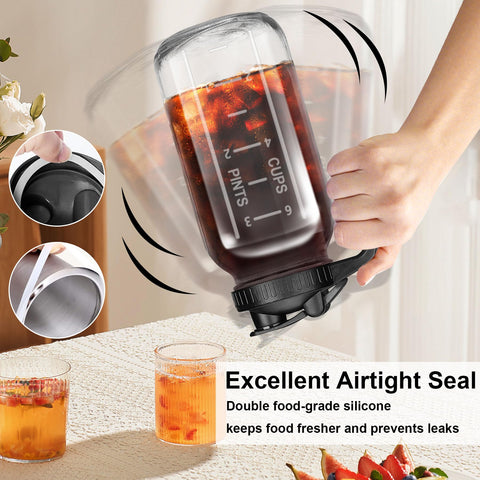 Jarra DIBOLASC versátil para agua, jugos, leche materna y té.