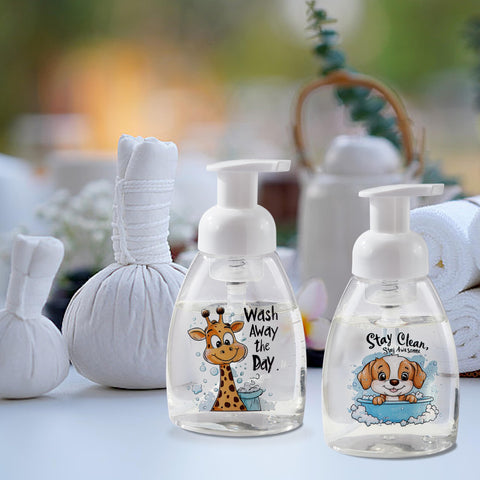 DQELFA dispensador espumoso 250 ml, tamaño compacto