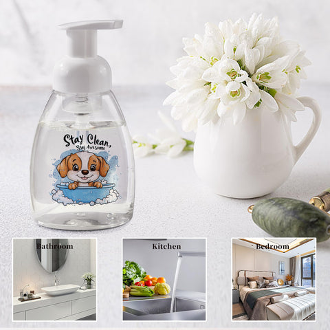 DQELFA dispensador espumoso para baño, práctico