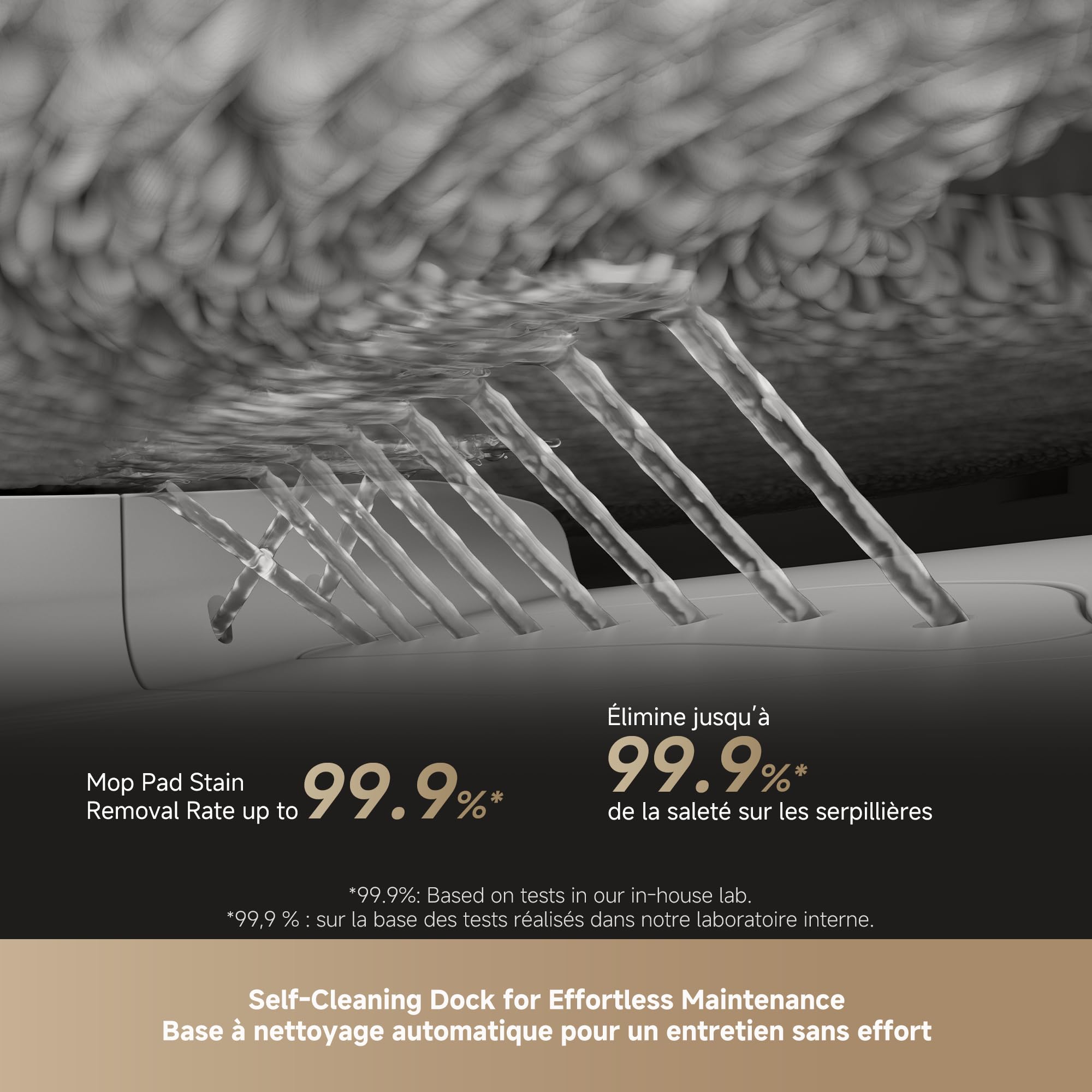 DREAME L50 Ultra: modos de cuidado de alfombras en la app.