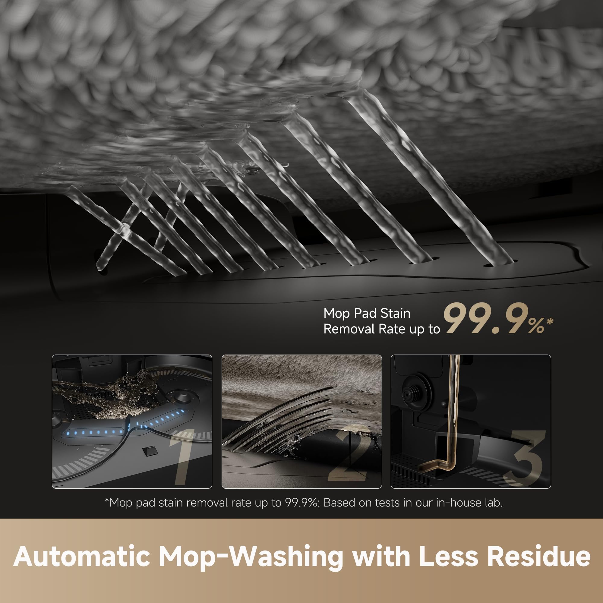 DREAME X50 Ultra cuidado de alfombras, modos especificos para fibras