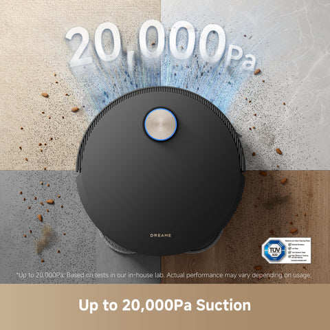 DREAME X50 Ultra estacion de carga automatica, retoma limpieza sin interrupciones