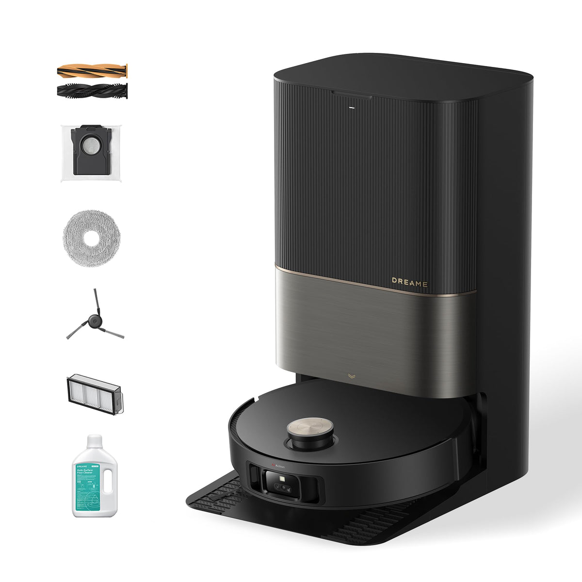 DREAME X50 Ultra supera bordes para una limpieza continua.