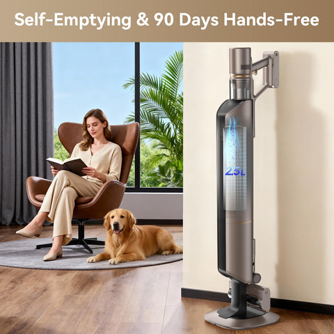 DREAME Z10-W cepillo anti-enredos para evitar atascos