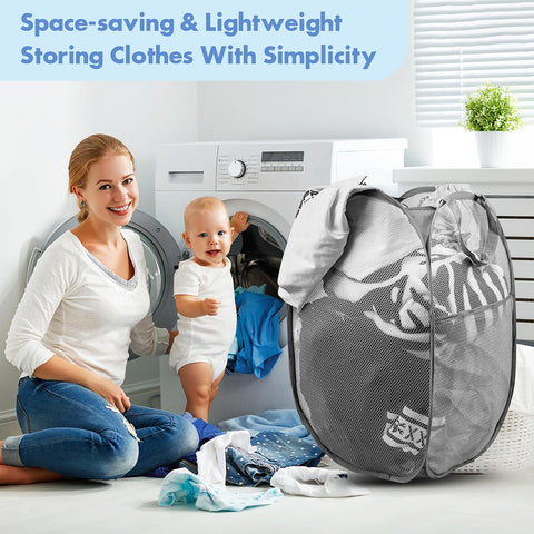 DUCOO cesto pop-up con diseño que ahorra espacio