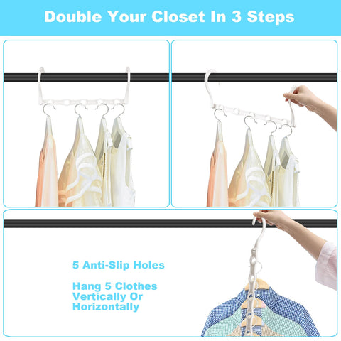 DUCOO diseño robusto soporta prendas pesadas como abrigos