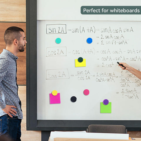 Imanes DUJEQM para calendario o listas, mantienen recordatorios visibles de forma ordenada.