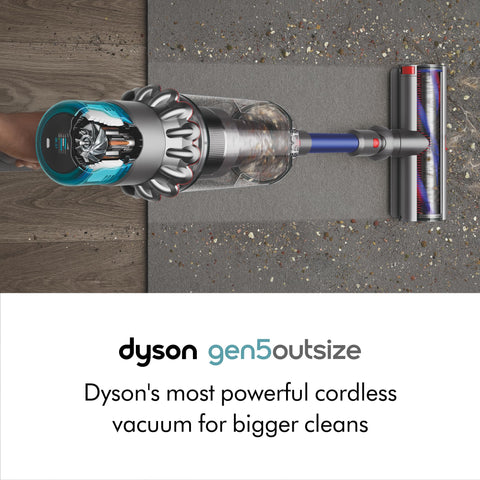 Dyson Gen5outsize iluminación que revela polvo para detectar áreas descuidadas