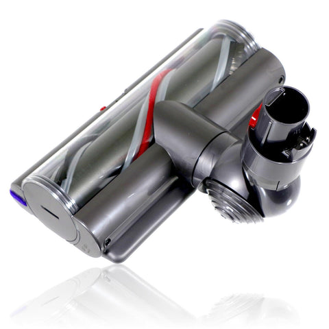 Dyson limpieza eficaz de pelos de mascotas en tapicería.