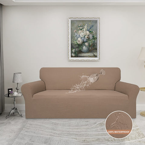 Easy-Going cubre sofá jacquard elástico ofrece ajuste seguro