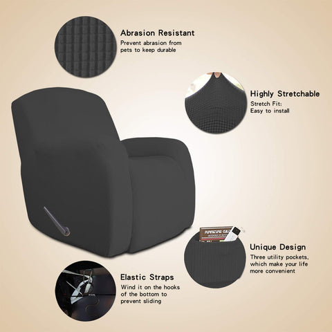 Dimensiones del sillon reclinable 35-45 pulgadas para ajuste seguro