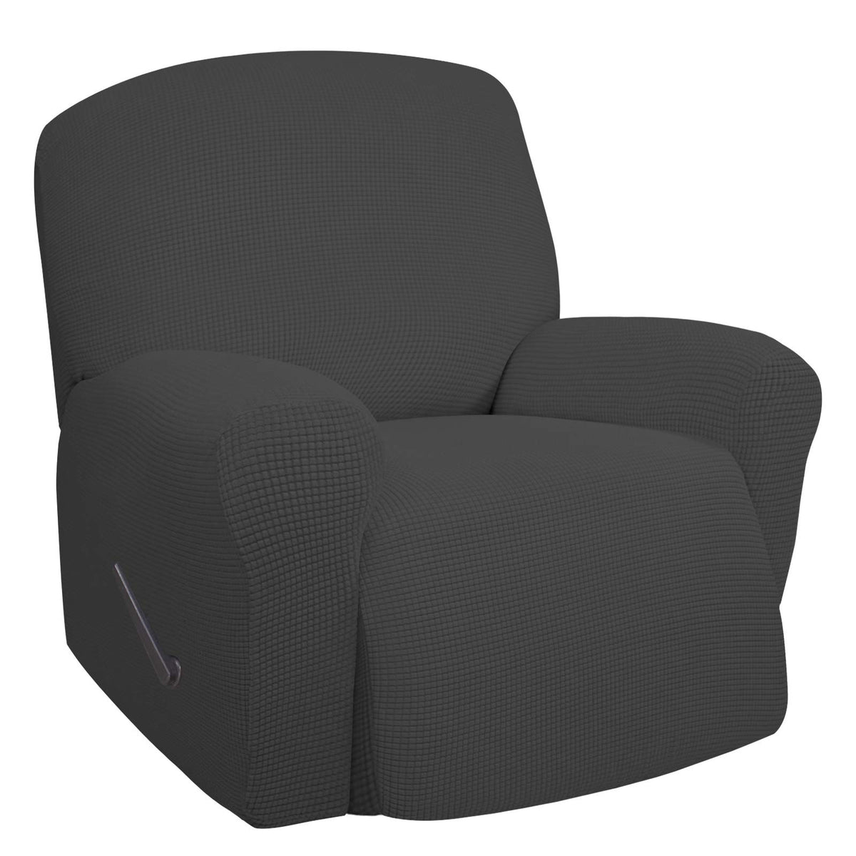 Funda Easy-Going para sillon reclinable grande en gris oscuro protege el mueble