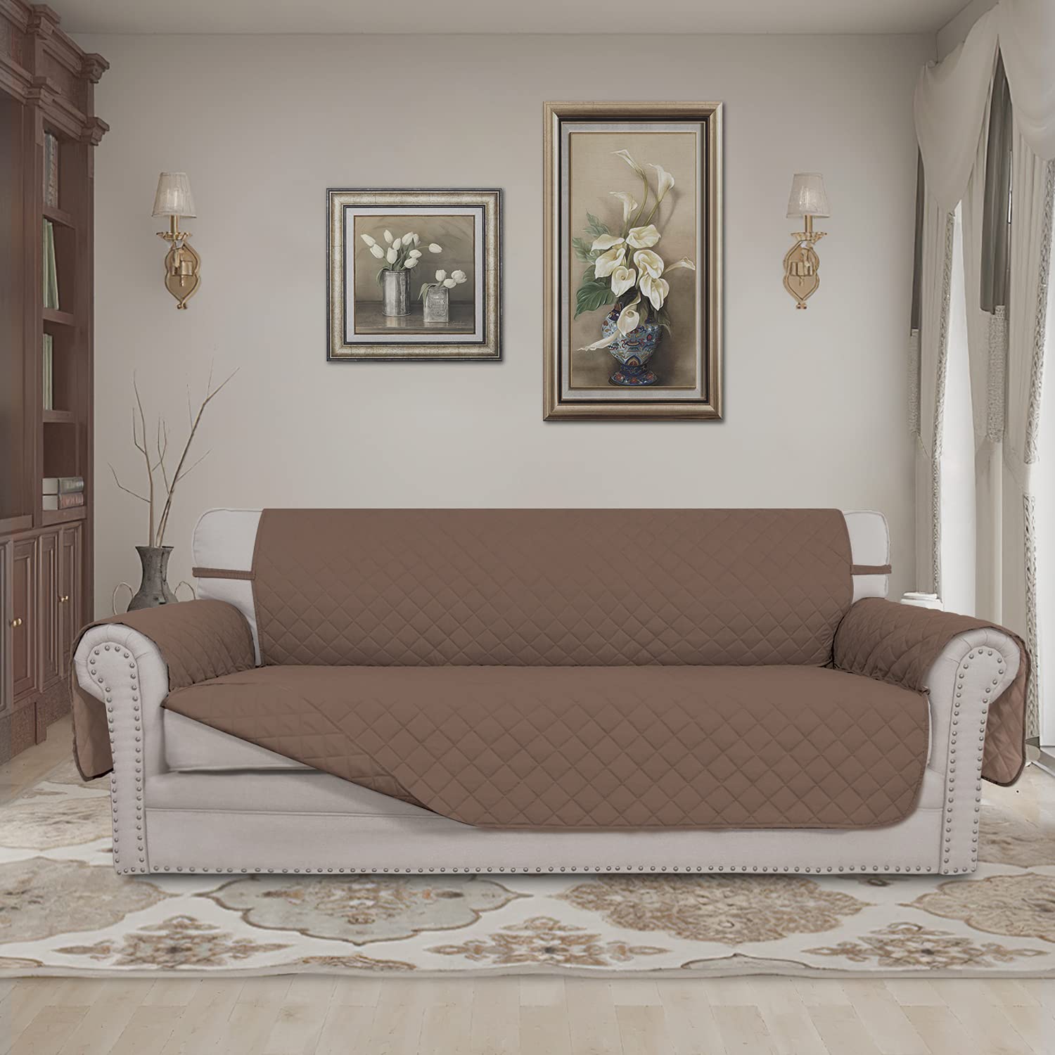 Funda Easy-Going con tubos de espuma para evitar deslizamientos y facilitar la instalación.