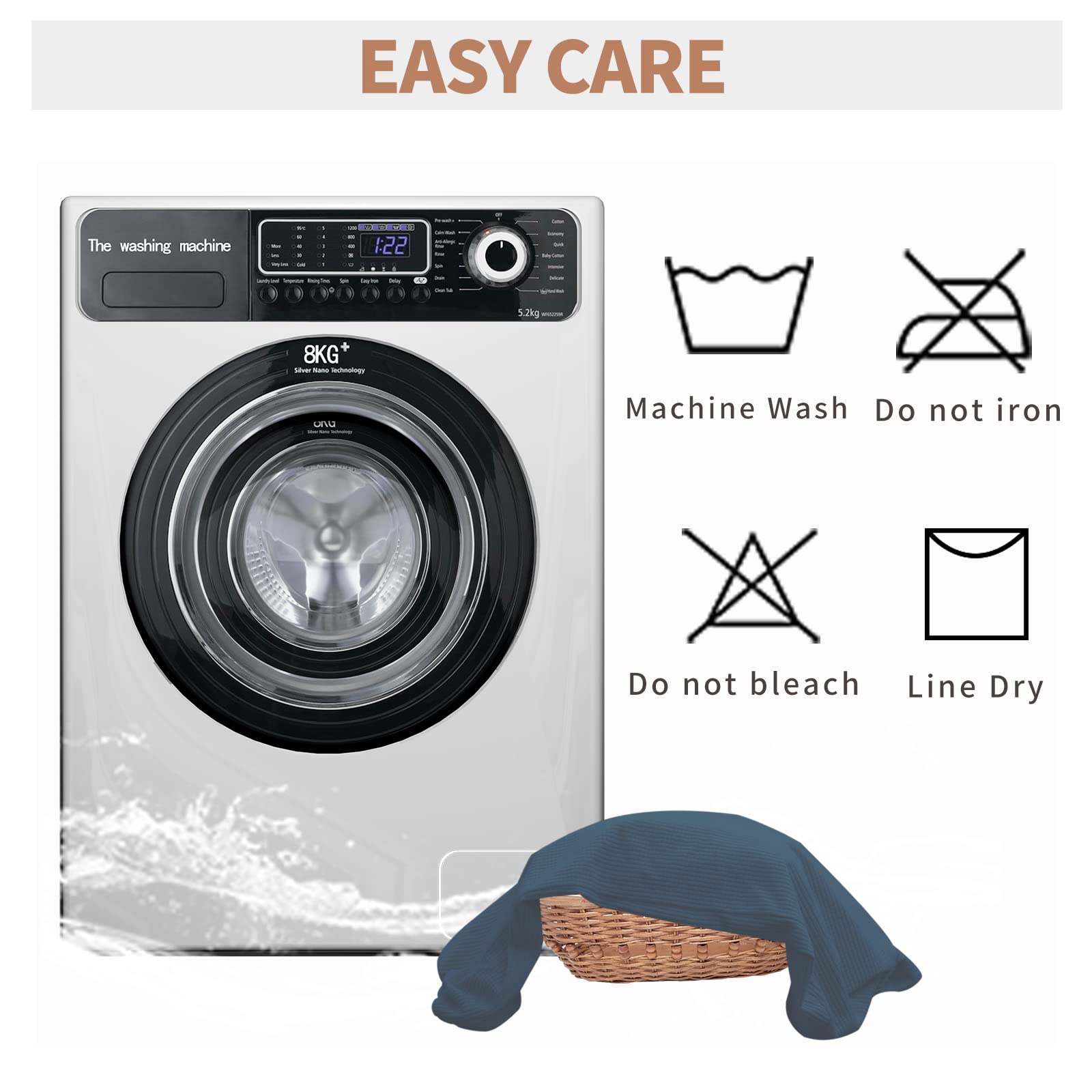 Funda Easy-Going para sofá Bluestone, protege contra manchas y arañazos de mascotas.