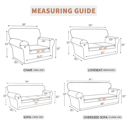 Funda Easy-Going para chaise o loveseat Bluestone, se adapta a medidas variadas.