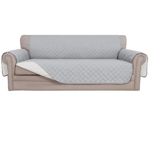 Funda Easy-Going para sofá reversible gris claro protege tapizado y estilo.