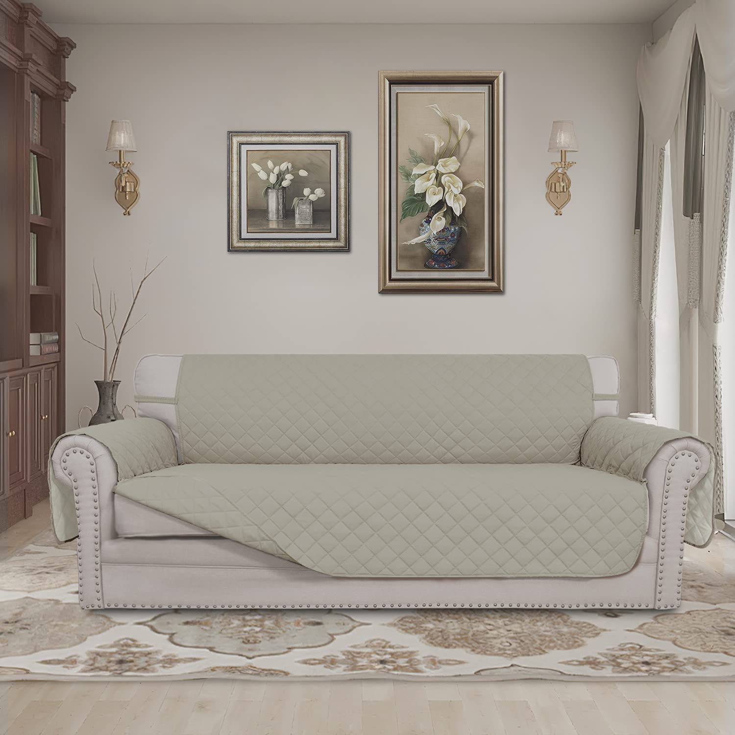 Textura acolchada de Easy-Going da confort y estilo al salón.