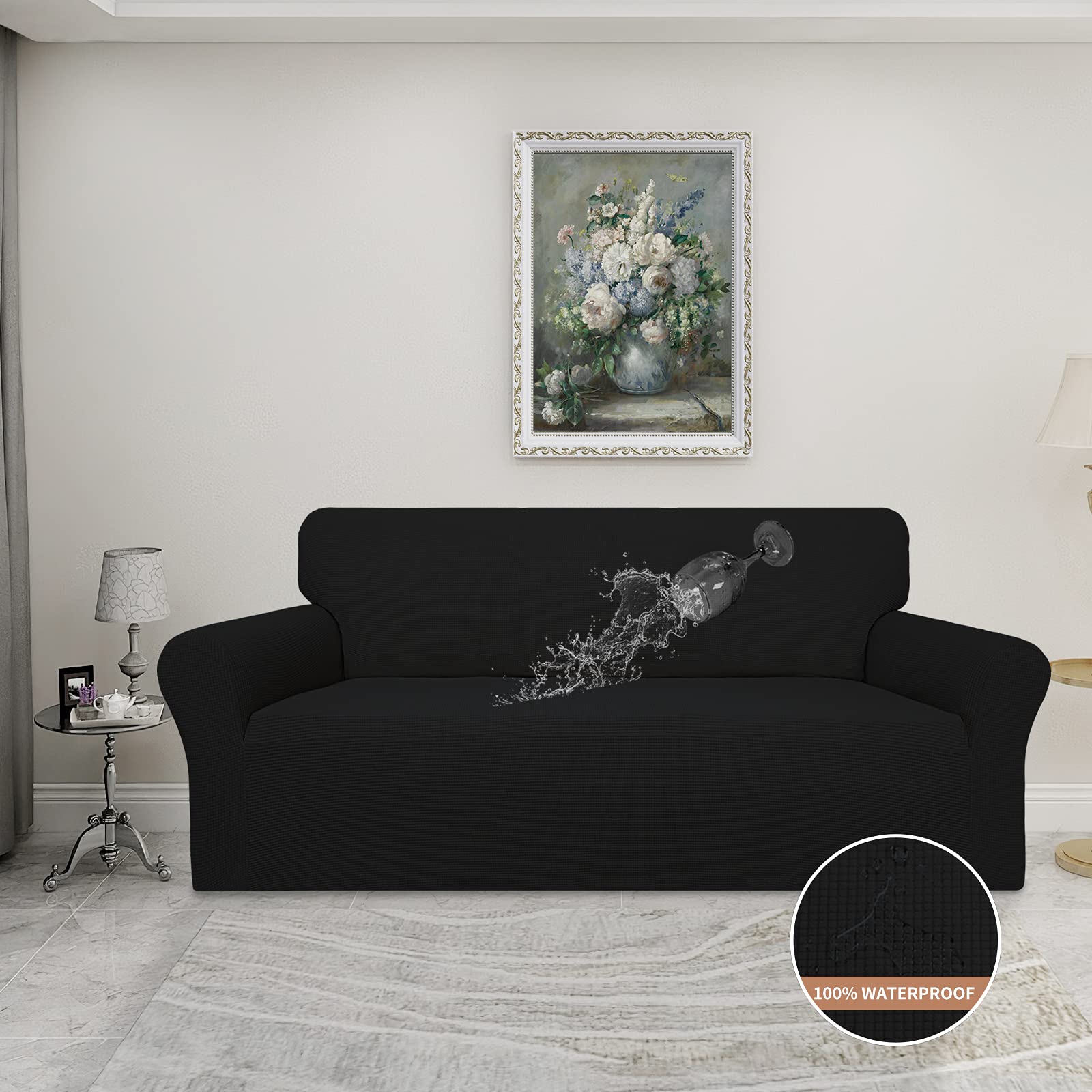 Funda Easy-Going tejido elástico y suave para ajuste duradero.