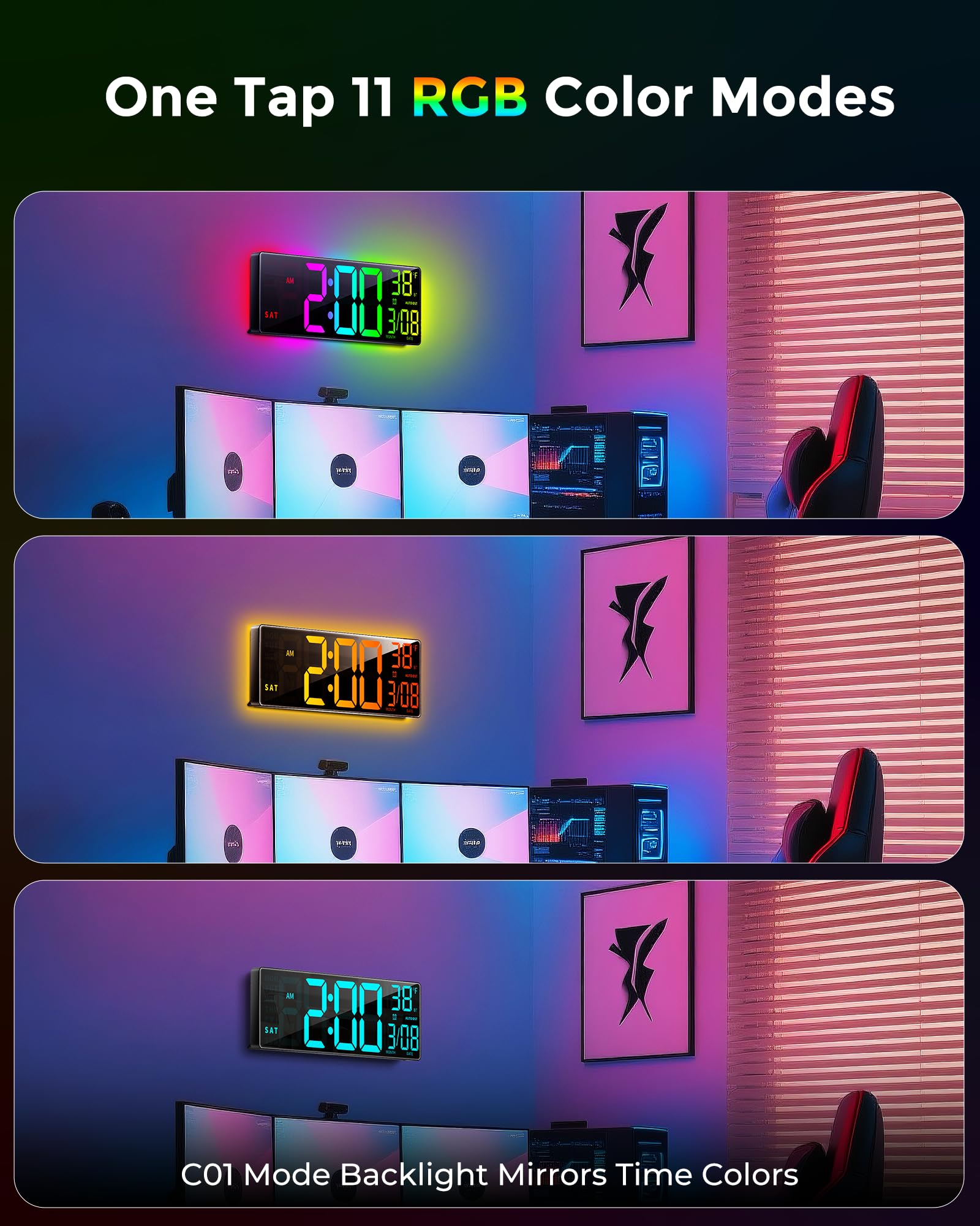 Control remoto EASYERA para cambiar luces RGB desde cualquier lugar.