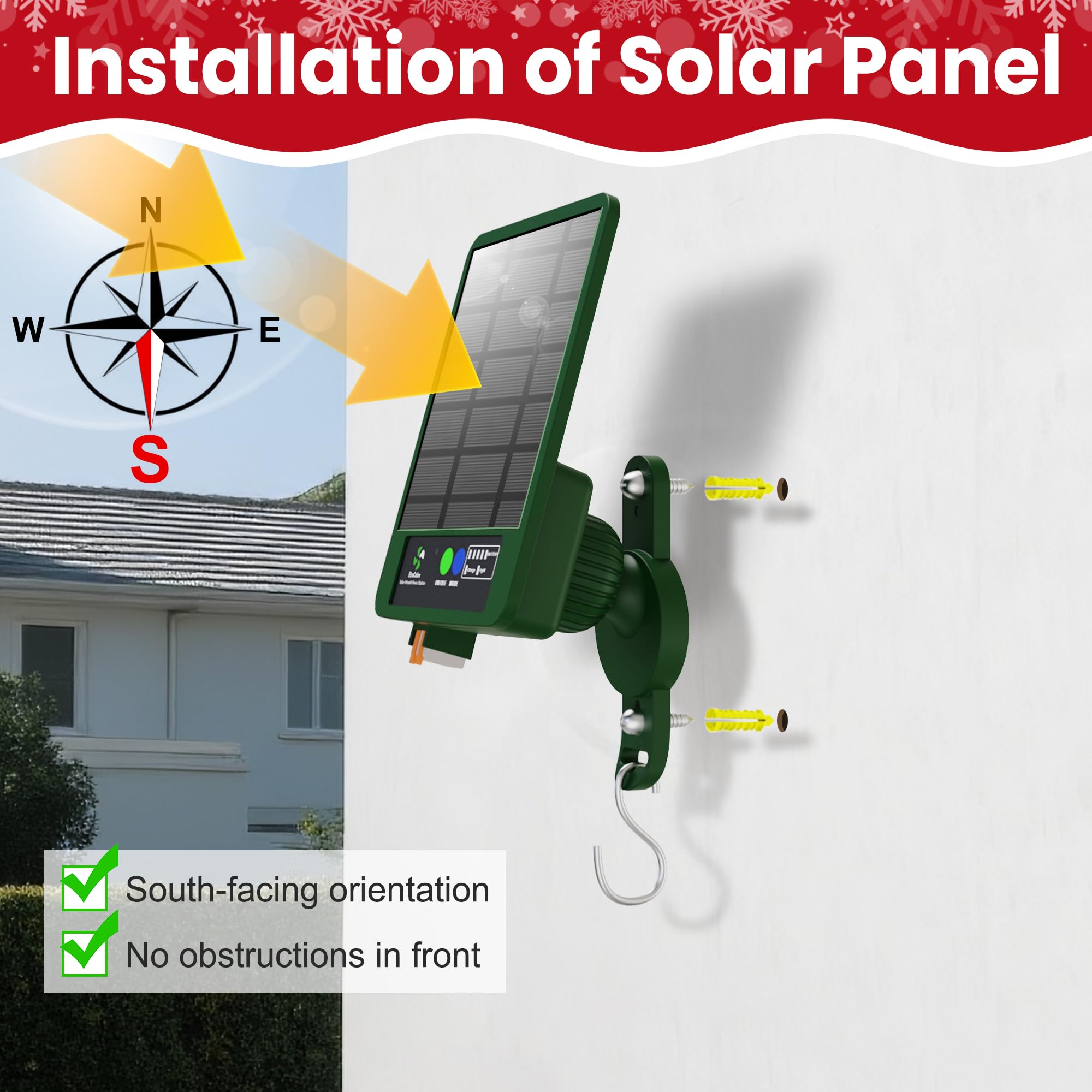 EcoCalm corona exterior IP44 resistente a la intemperie