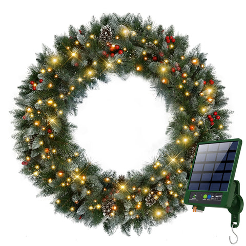 EcoCalm corona solar 48 pulgadas ilumina exteriores sin necesidad de enchufe