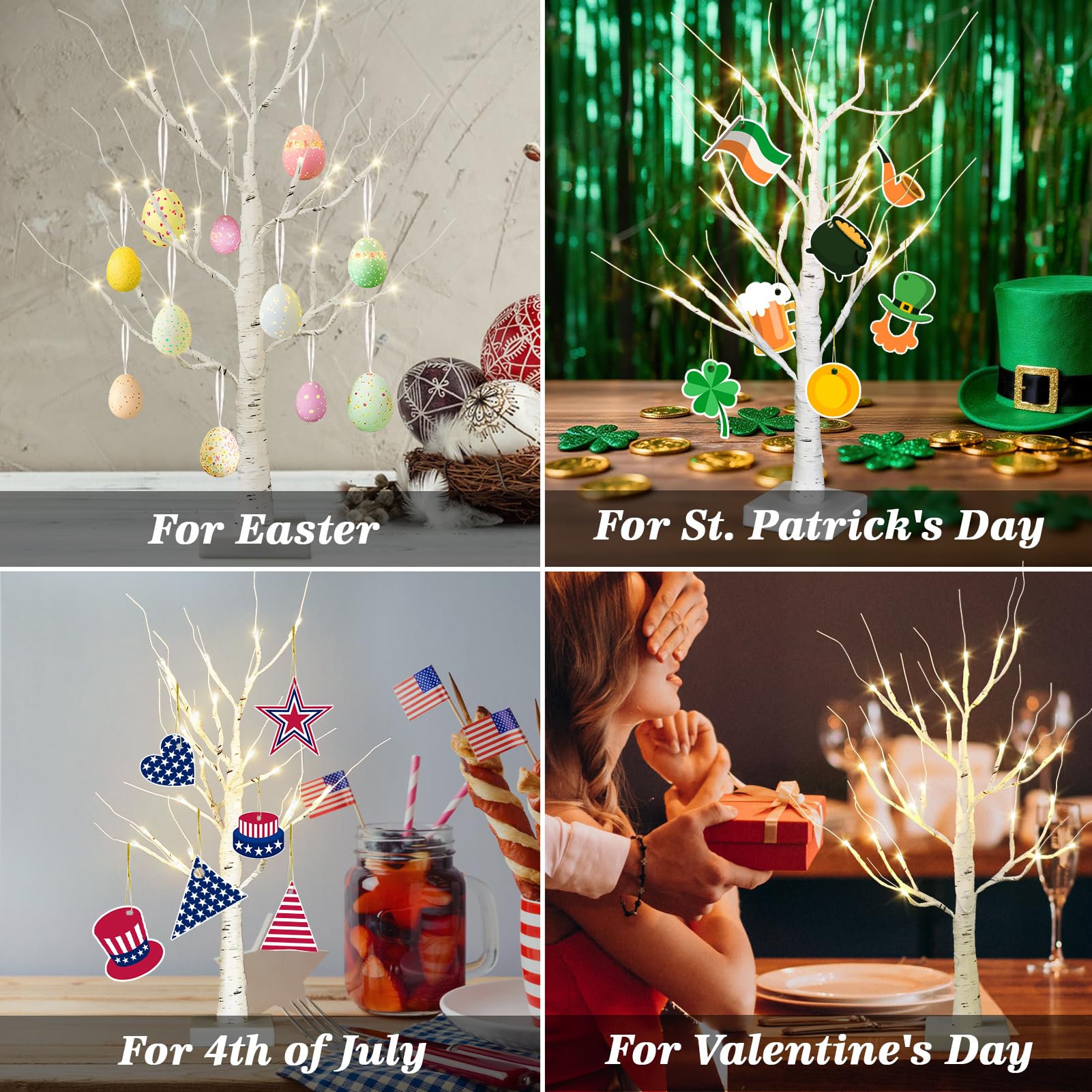 Encavy tronco con aspecto de corteza, decoración natural para fiestas.