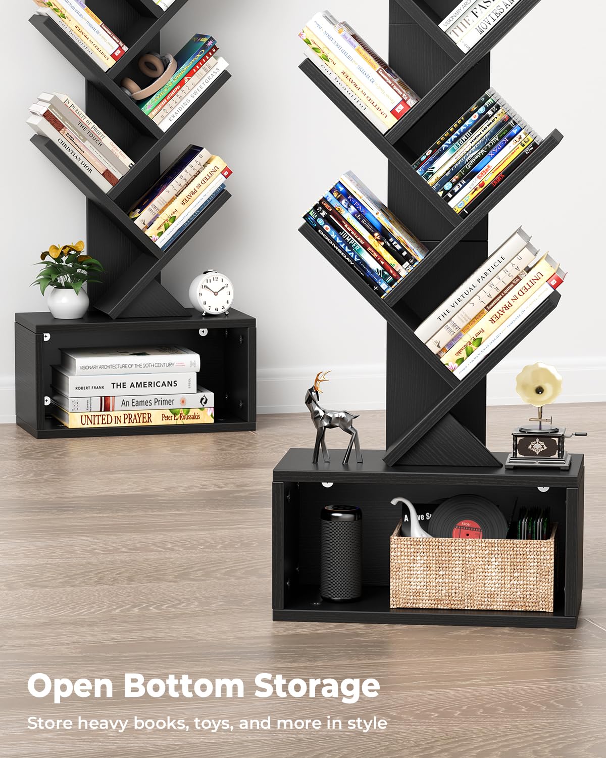 Evermagin estantería árbol diseño árbol innovador para decoración y orden.