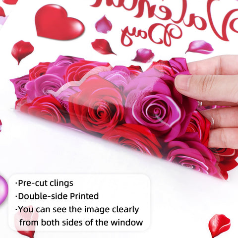 FINGOOO: Fácil de pegar en vidrio limpio, sin esfuerzo