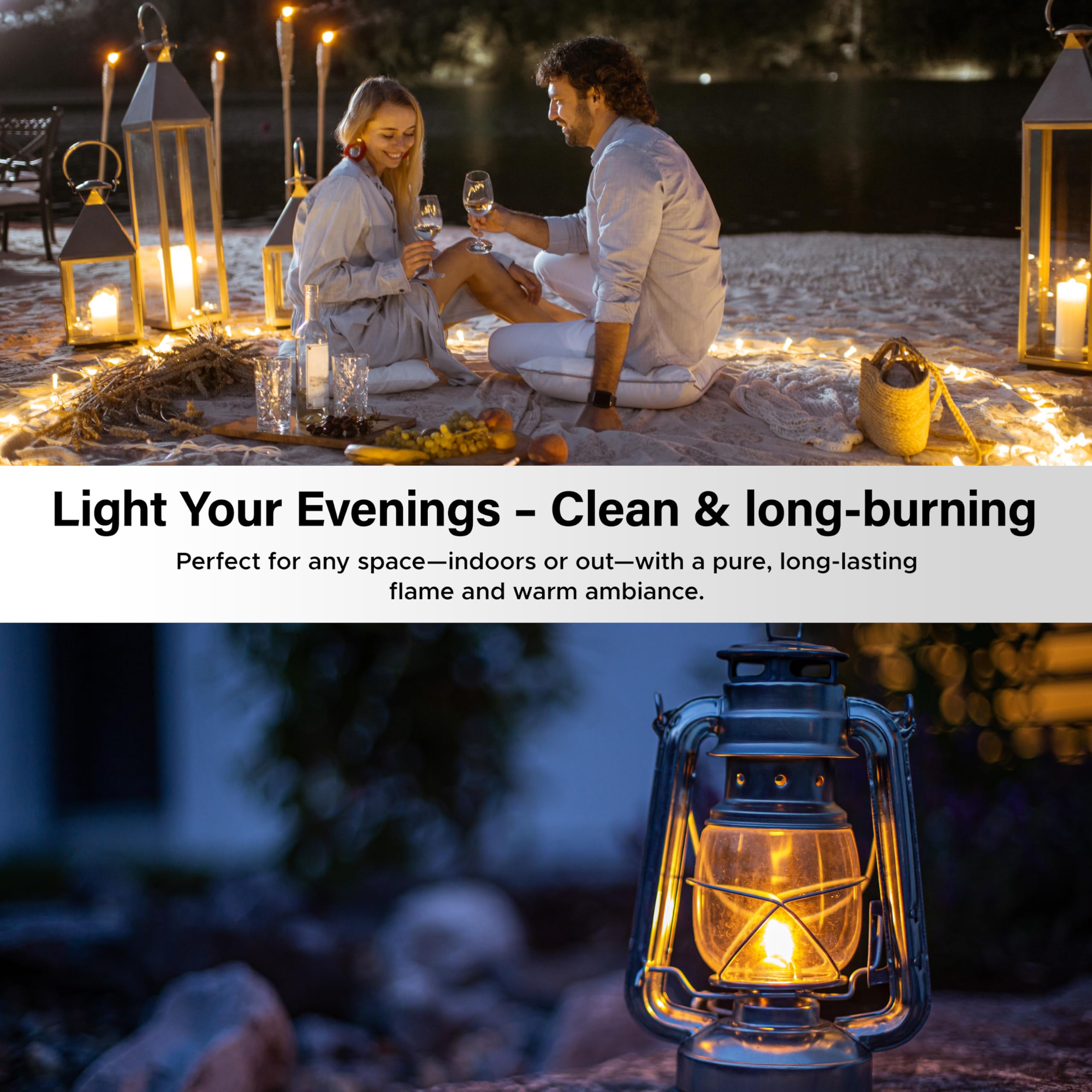 Firefly líquido para lámpara, quemado prolongado y menos recargas