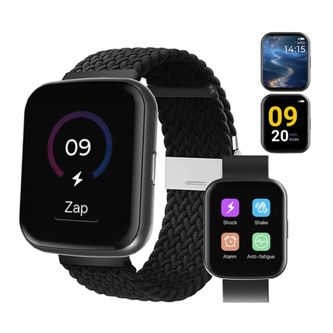 Fitzap3 reloj alarma con pulsos para despertar rápido y concentrado