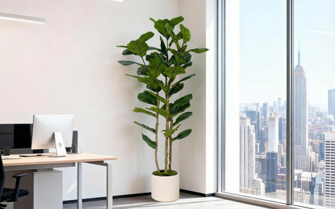 FLRLIVING tres troncos de madera para un aspecto auténtico y estable.