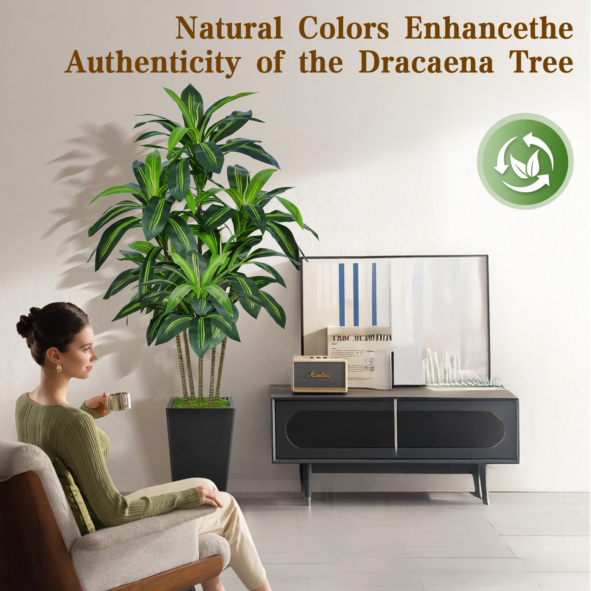 Ramas ajustables de Flydeer Dracaena para forma personalizada