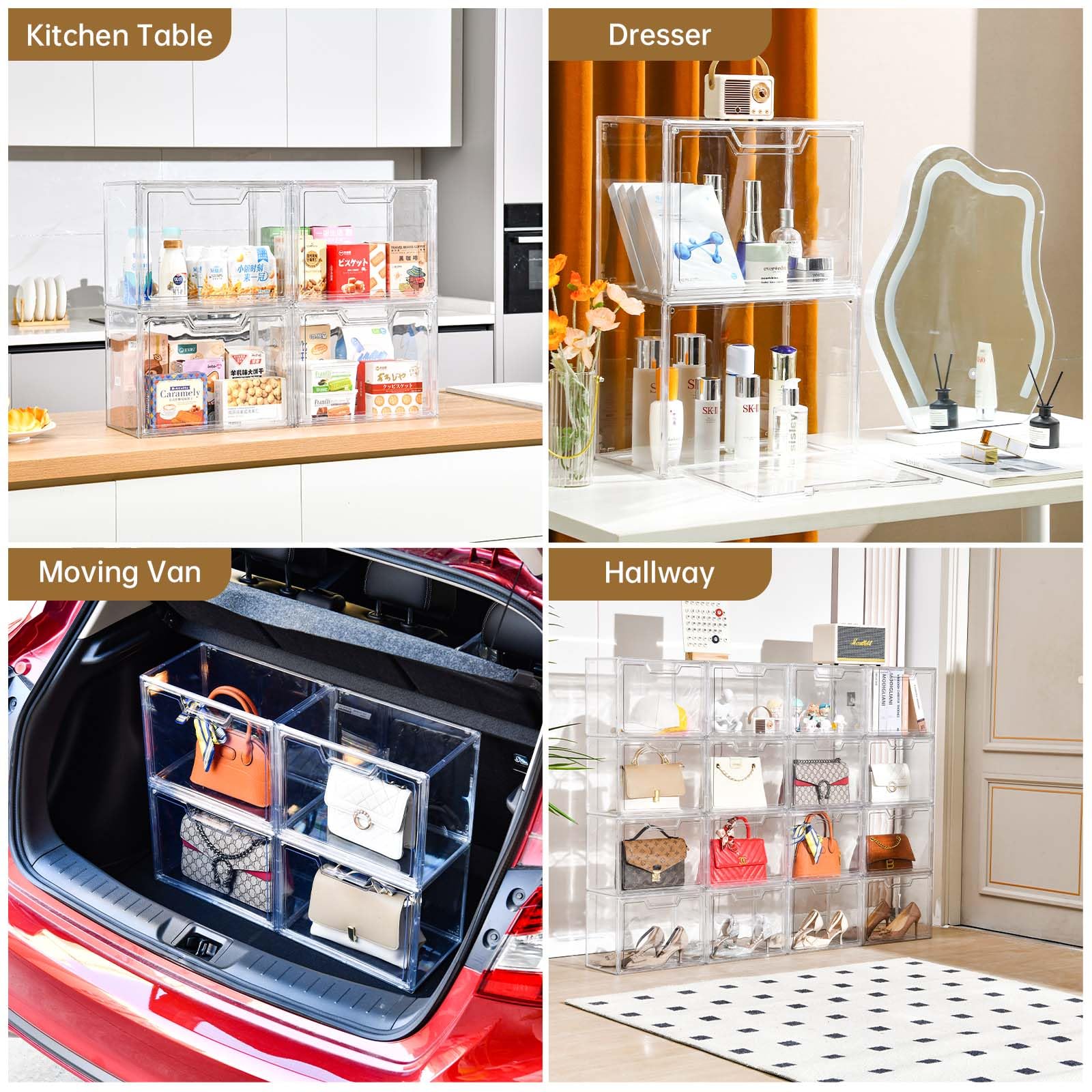 Freebat almacenamiento multifuncional para dormitorio y sala.