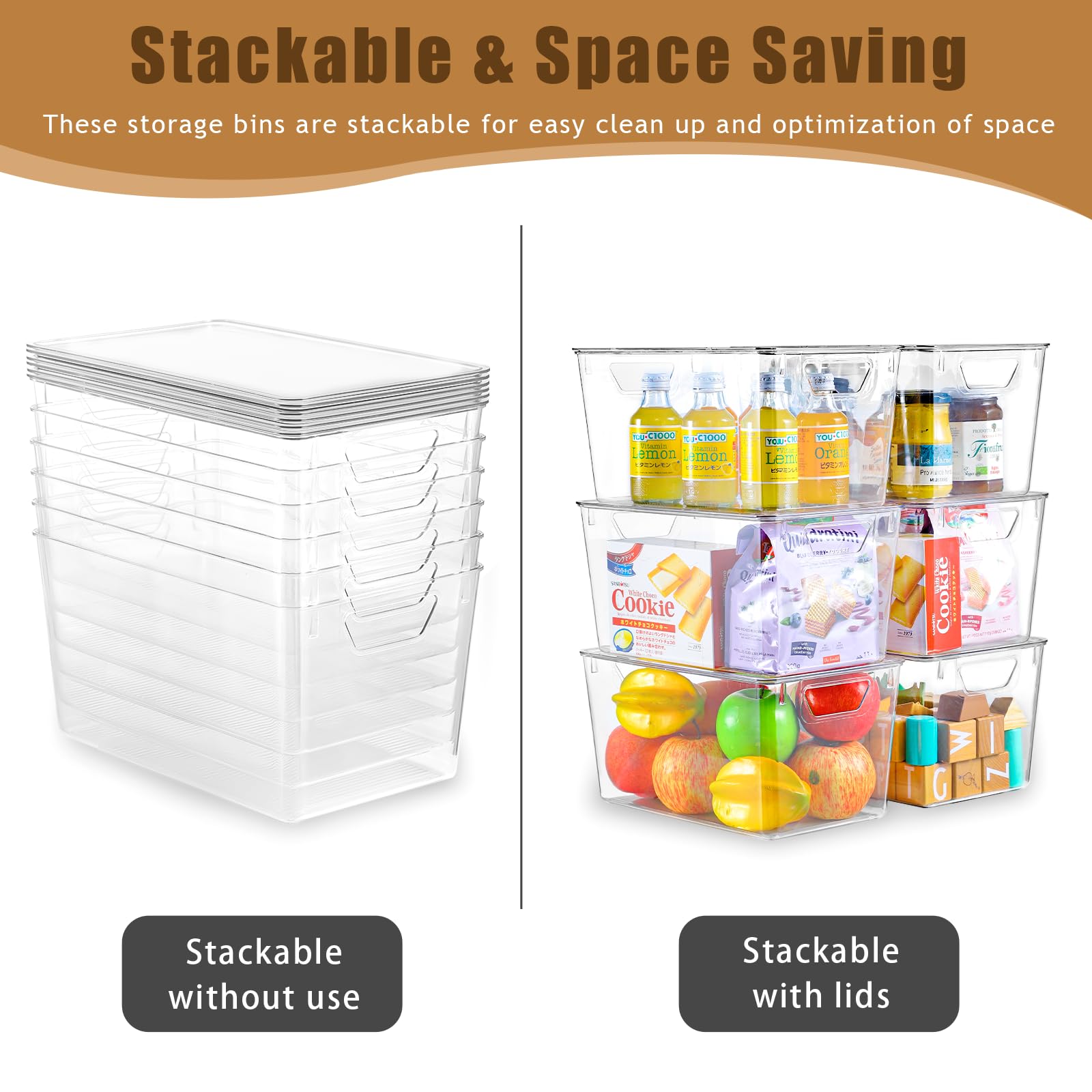 Cajas plásticas de Freebat con asas para transporte y organización