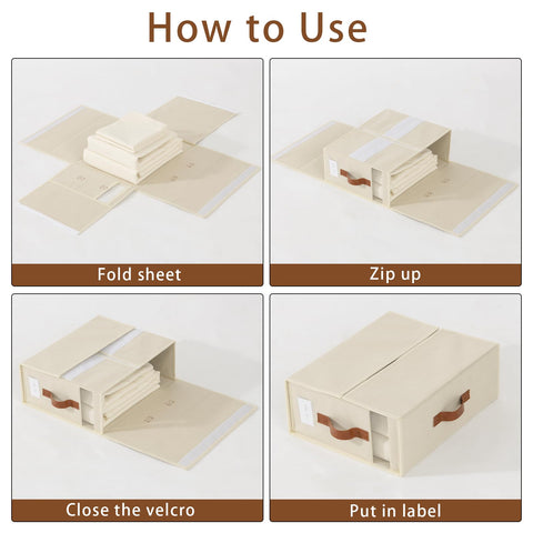Freebat organizadores apilables para closet ordenado