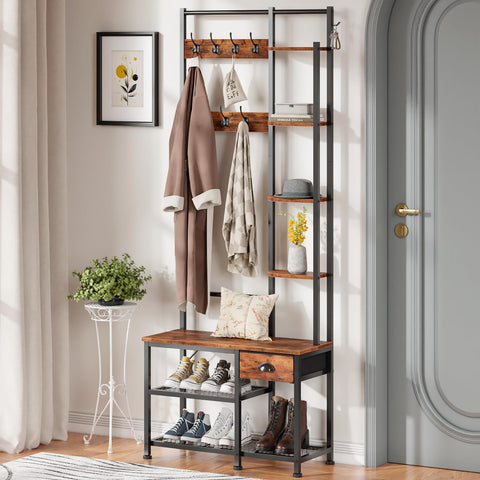 Furologee banco para zapatos: asiento cómodo al ponerse calzado.