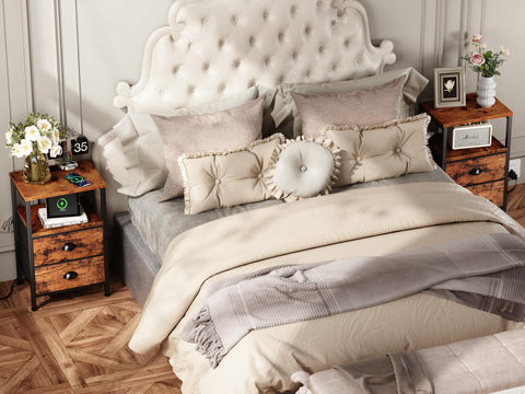 Diseno rustico marron Furologee que aporta calidez a la habitación