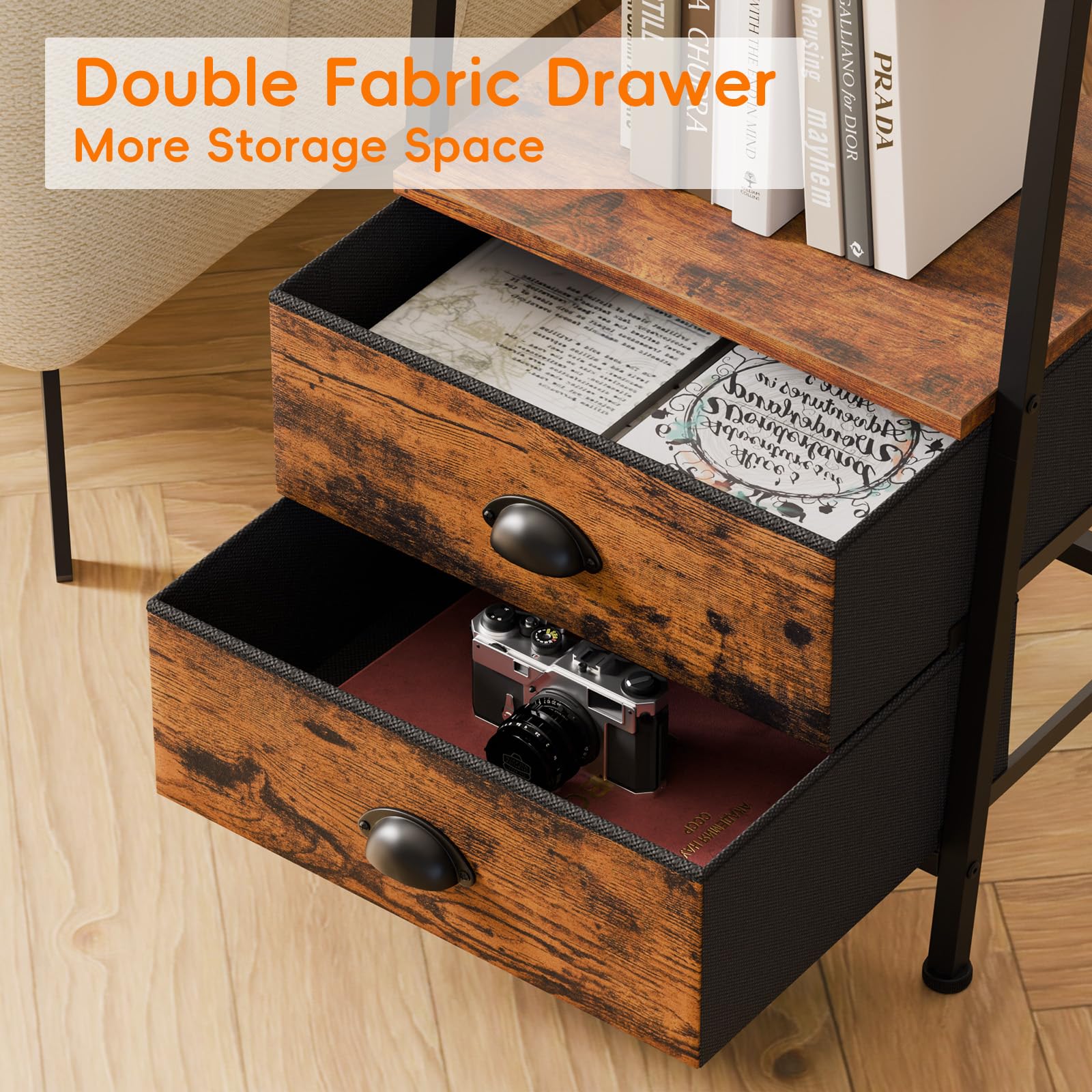 Furologee estantería soporta hasta 40 libras por panel, estructura duradera.