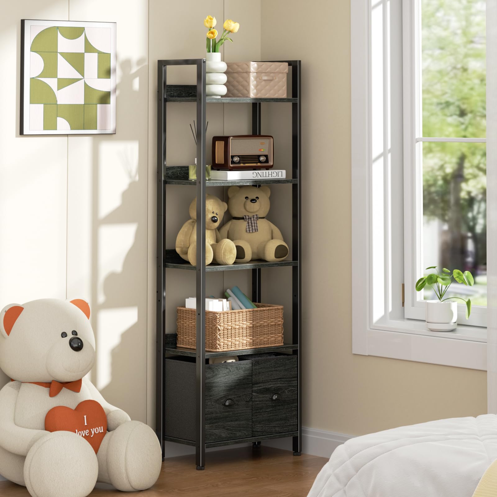 Furologee diseño de madera y metal, aspecto moderno y funcional