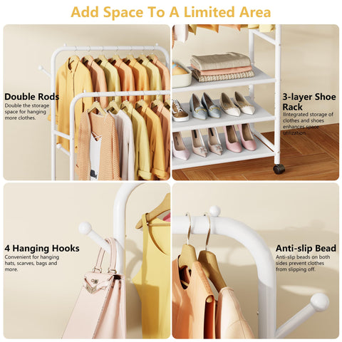 Furologee perchero con bolsillos laterales para llaves y accesorios