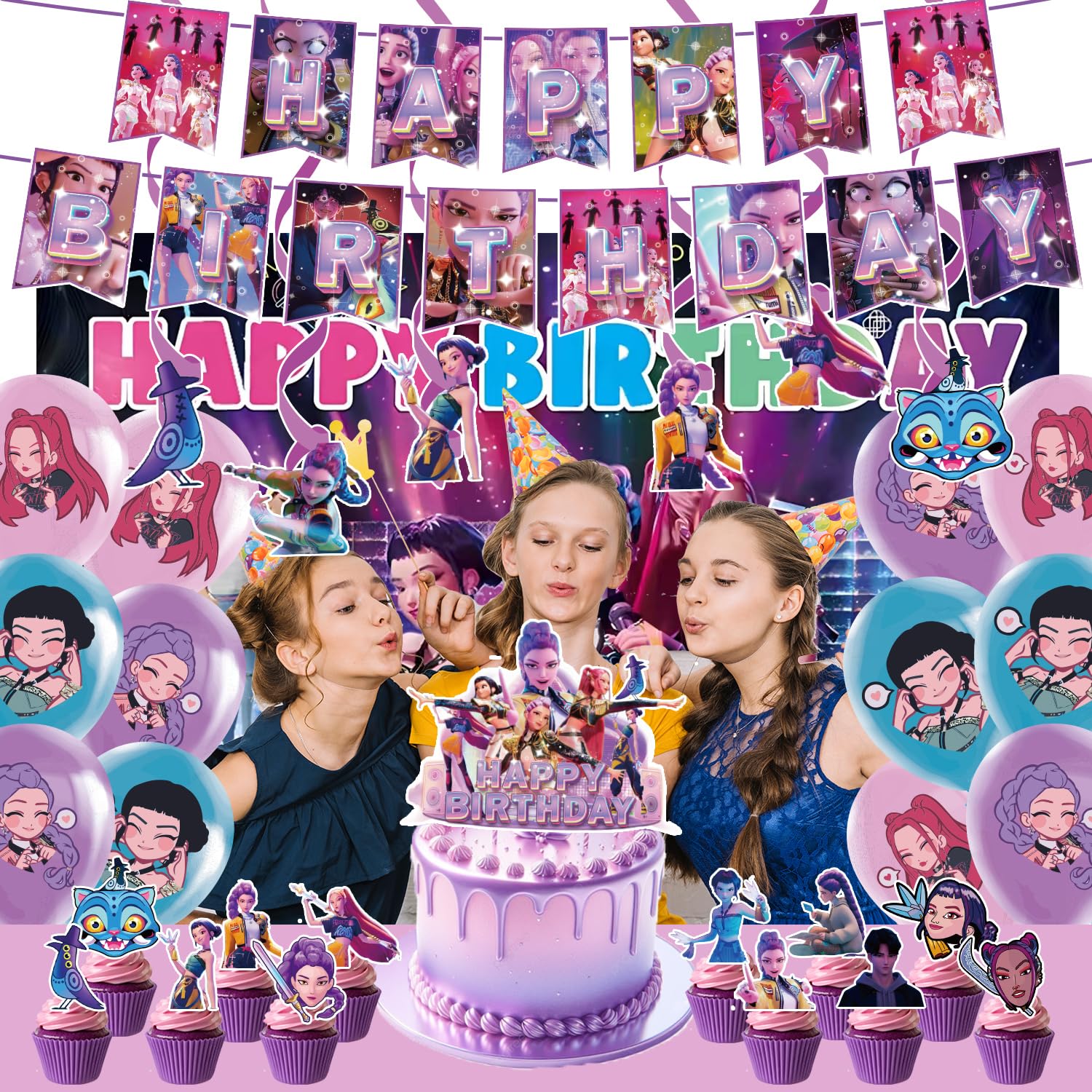 Generic kit de decoración 31 piezas, fácil de montar y desmontar