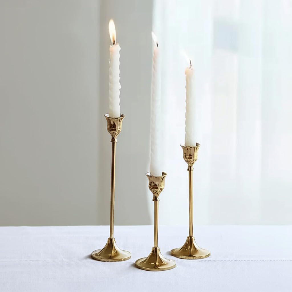 Generic portavelas dorados regalo perfecto para inauguración