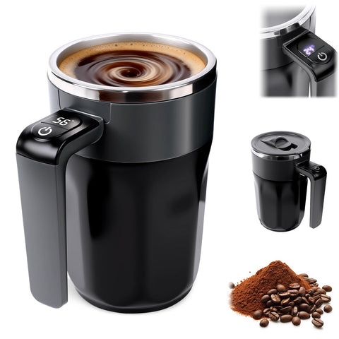 Taza de café Generic con mezcla automática para un batido uniforme.