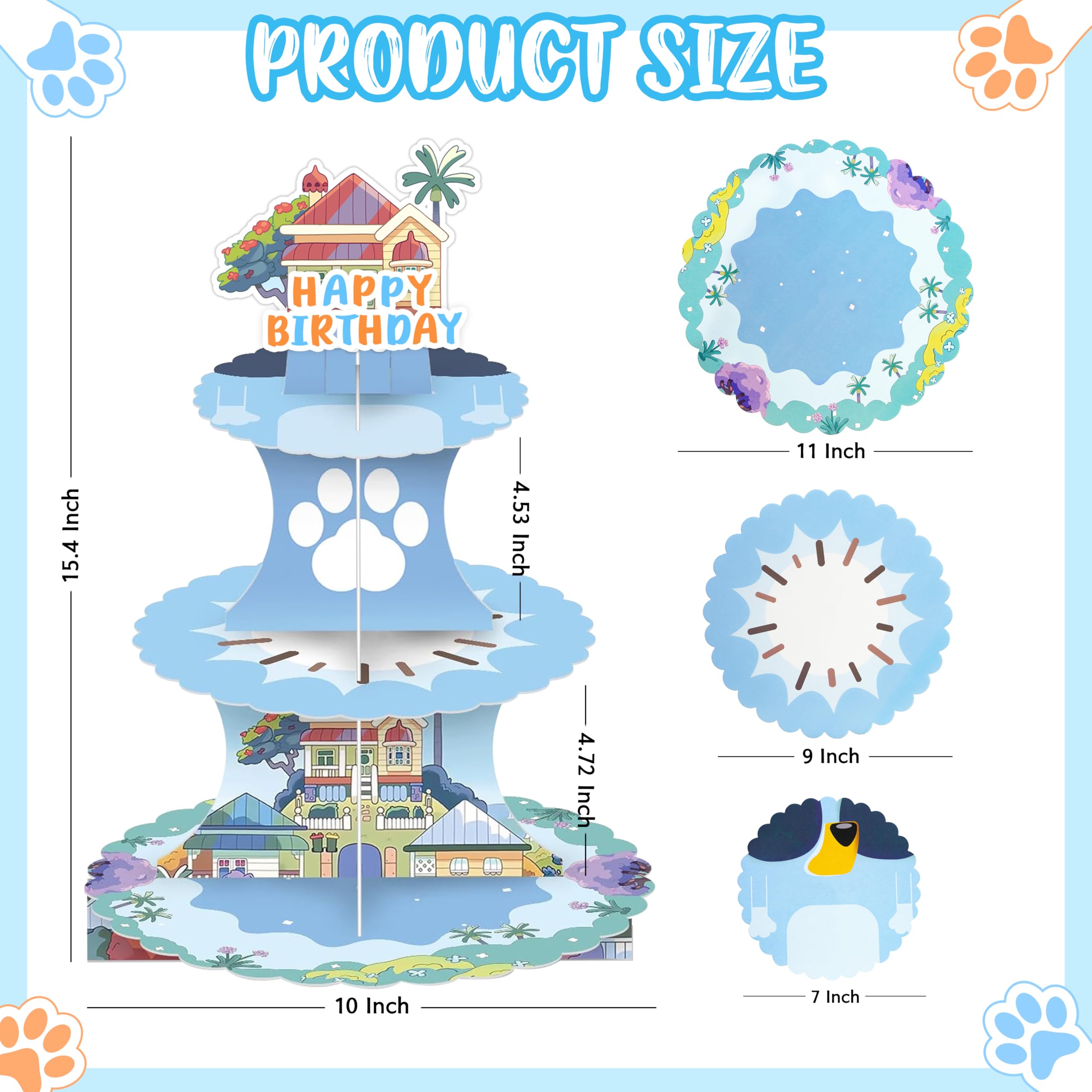 Generic perro azul - diseño del tema casa del perro, perfecto para eventos