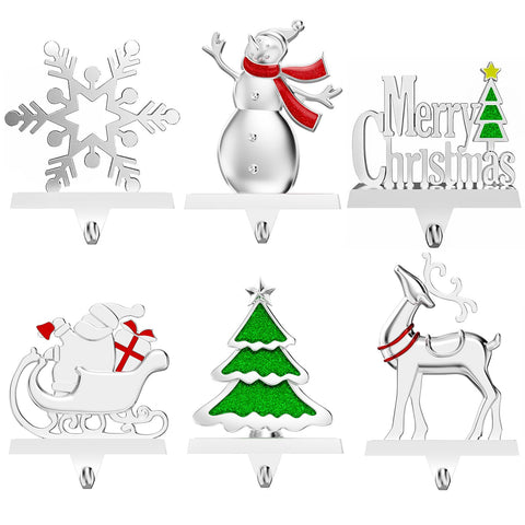 Ginbel Direct gancho navideño soporta hasta 5 libras, opción versátil.